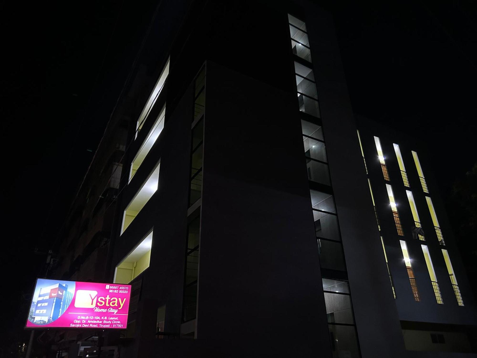 Y Stay Homestay Tirupati Zewnętrze zdjęcie